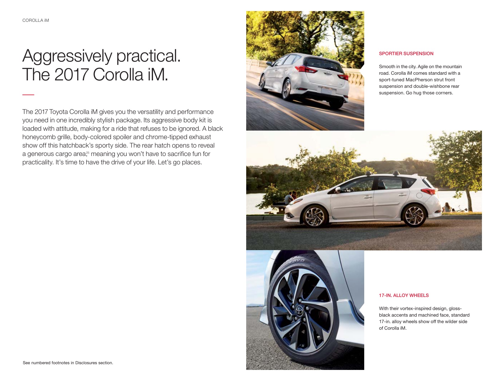 2017 Toyota Corolla iM Brochure Page 2